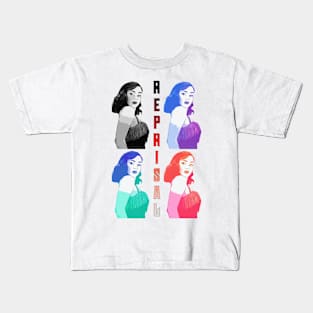 reprisal tv series Madison Davenport as Meredith fan works graphic design by ironpalette Kids T-Shirt